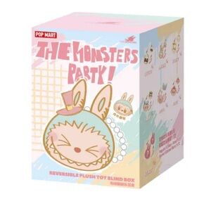 BNIB 1 Authentic POP MART The Monster Party Series Blind Box Double-side Pouch.